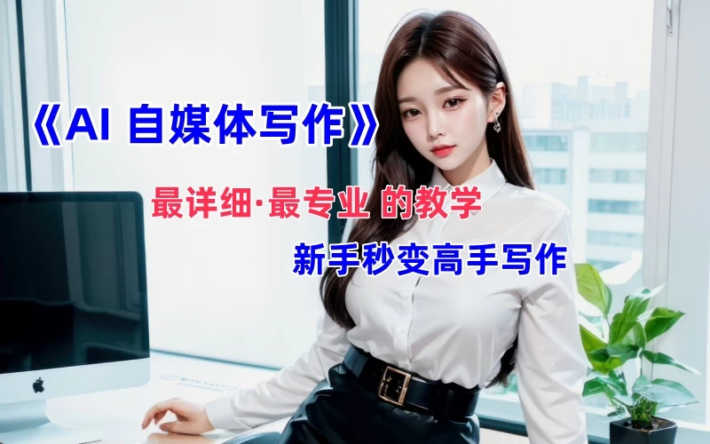 全网最全最细最专业的“AI自媒体写作”教学，新手小白秒变写作高手！-资源项目网