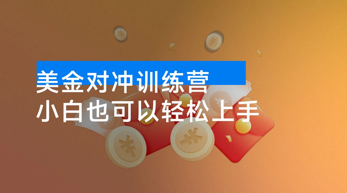美金对冲日盈利 100+ 美刀，长期稳定，小白也可以轻松上手，稳赚不赔【杰哥解密版】-资源项目网