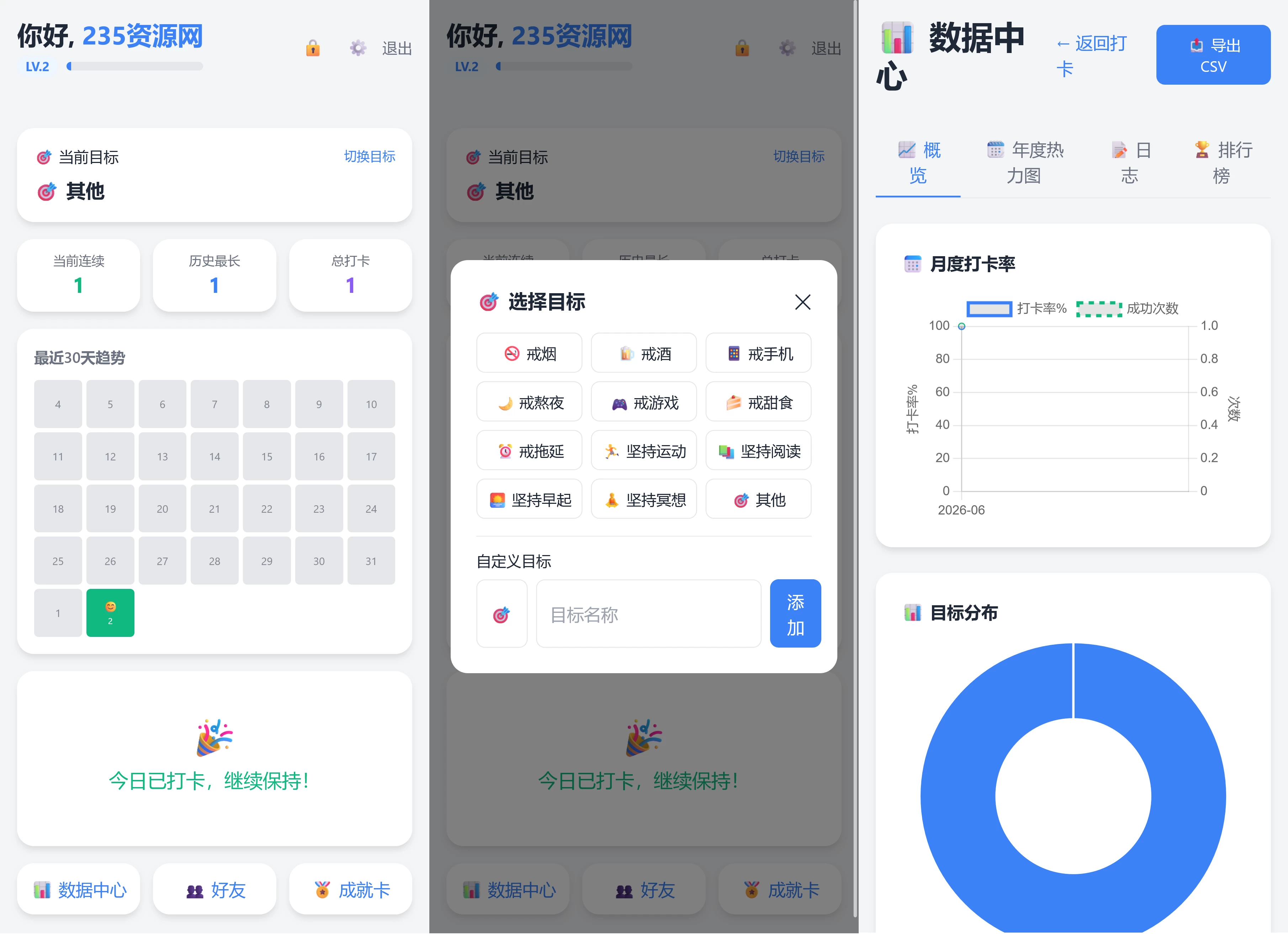 告别繁琐，v4.2 最新版签到打卡源码上线！-资源项目网