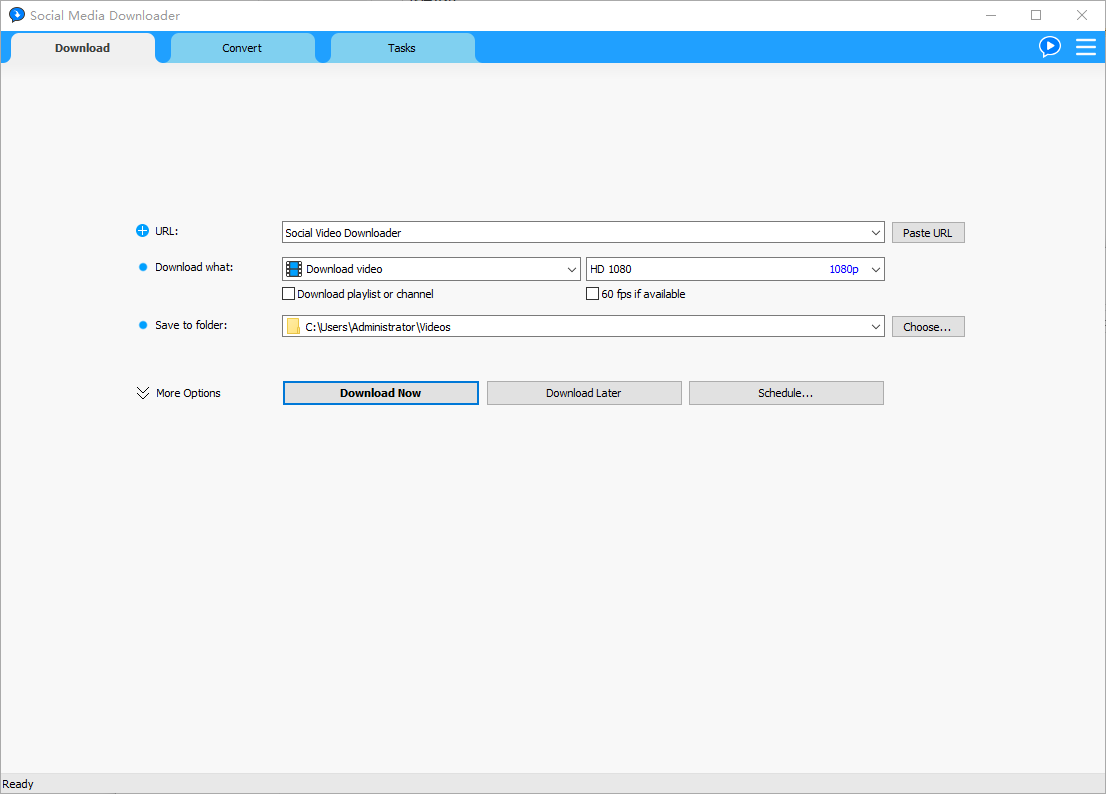 Social Video Downloader 下载各社交平台视频 v7.3.9 便携版-资源项目网