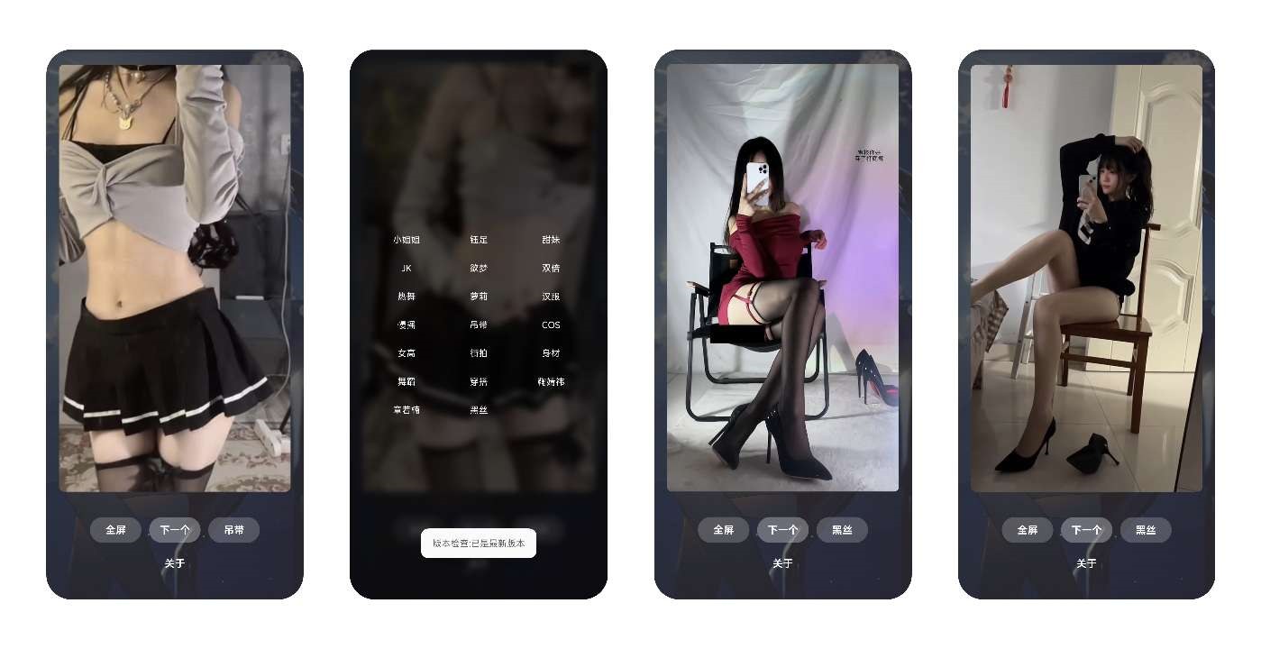 赏颜悦色 2.1.2随机小妹姐黑丝玉足～老司机必备-资源项目网