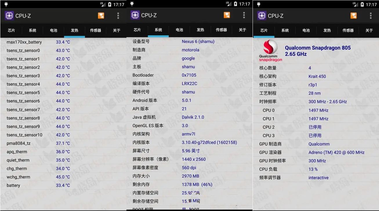 安卓CPU-Z PRO v1.59手机信息解锁付费高级版-资源项目网