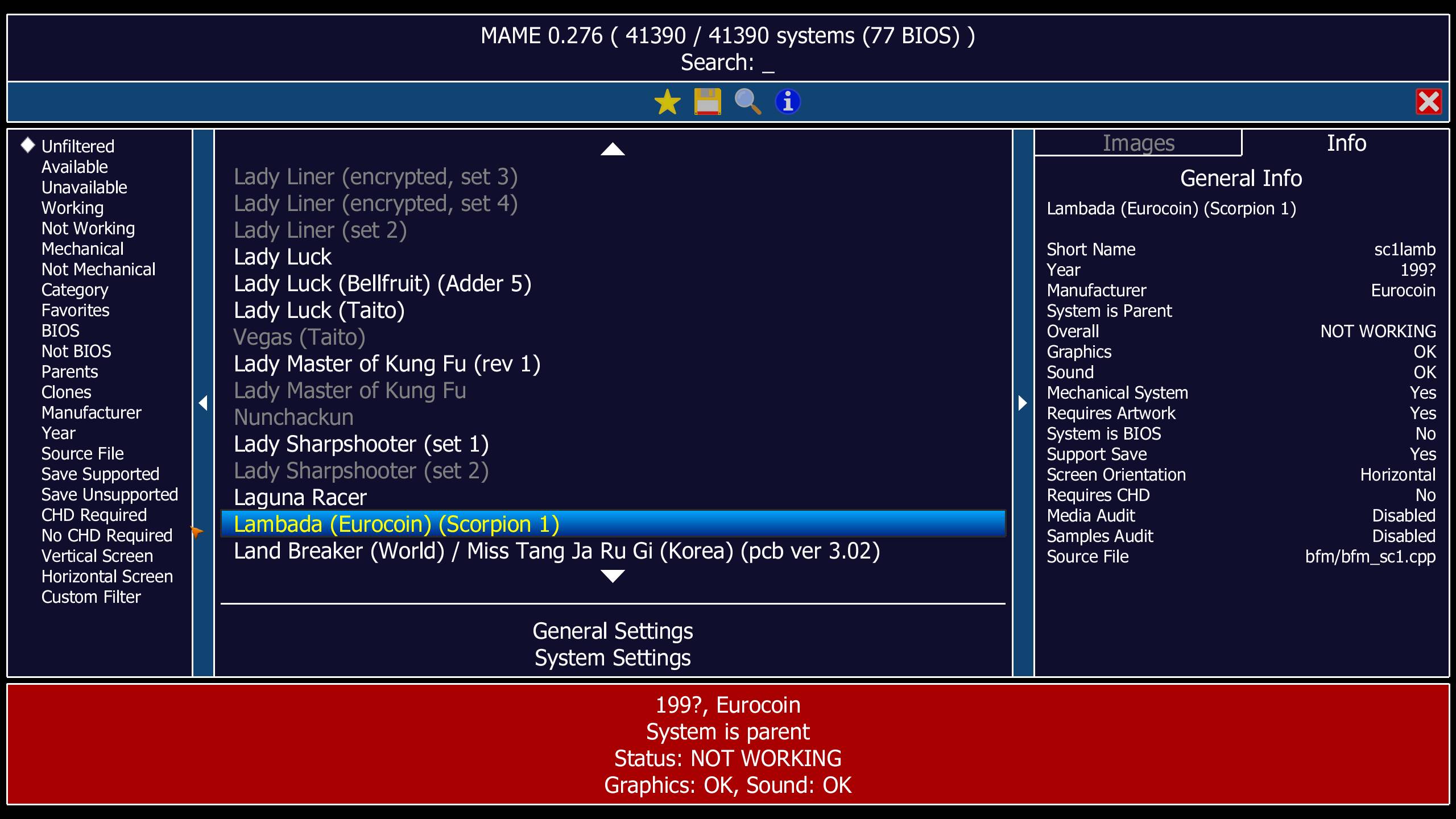 MAME 街机游戏模拟器 v0.276 中文绿色版-资源项目网