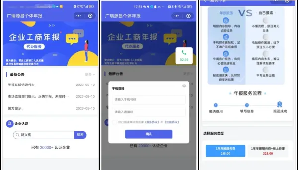 企业年报助手：小微服务系统，助力企业年审申请管理-资源项目网