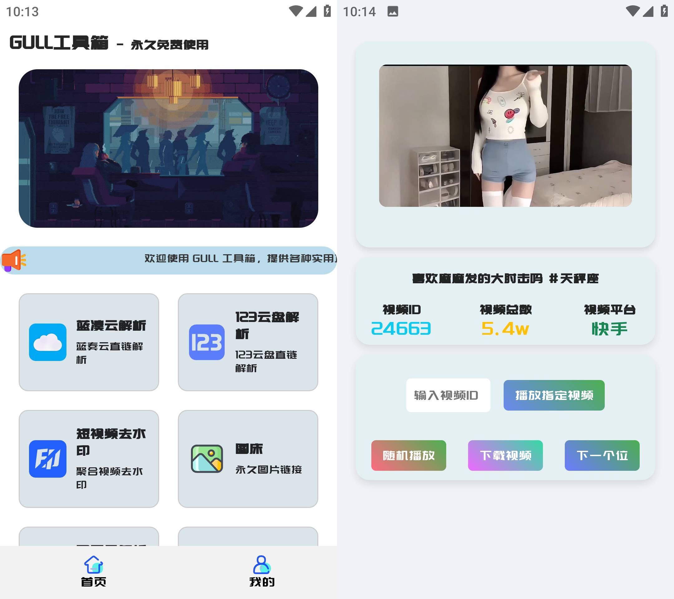 Android GULL工具箱 v2.0 短视频去水印多功能工具箱-资源项目网