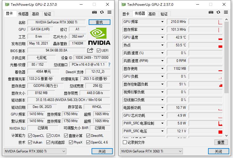 GPU-Z中文版(显卡检测工具)V2.63.0 汉化版-资源项目网