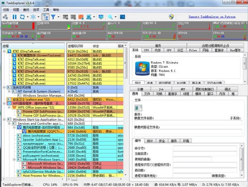 Task Explorer v1.6.6 进程监控工具,DVD资源网下载-资源项目网