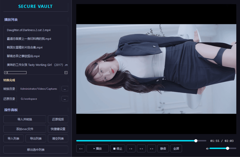 老司机隐私播放器SecureVault Player V0.8.9-资源项目网
