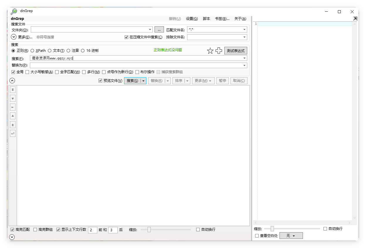 dnGrep文件搜索v4.5.41绿色版-资源项目网