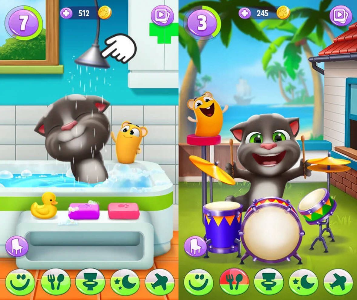 安卓我的汤姆猫 2无限金币/星星--第4张图片 安卓我的汤姆猫 2无限金币/星星--第4张图片