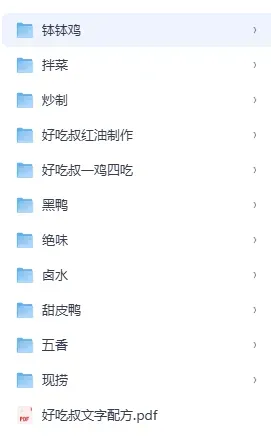 卤肉熟食配方大全，速来围观！-资源项目网