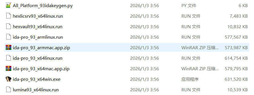 全平台IDA Pro 9.3beta泄露版+注册机-资源项目网