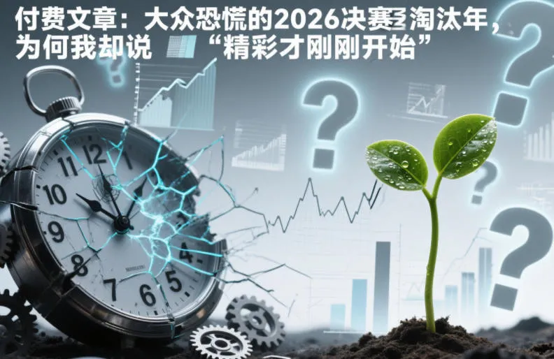 2026年决赛淘汰年：为何我称其为精彩才刚刚开始？-资源项目网