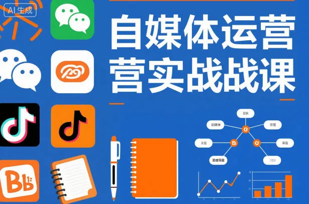 自媒体运营实战课程:掌握系统化内容创作与管理,成为优秀创作者-资源项目网