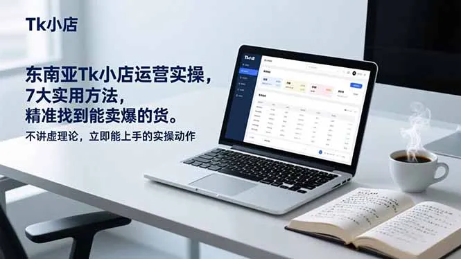 东南亚Tk小店运营实战：7大实用技巧，快速找到热销商品-资源项目网