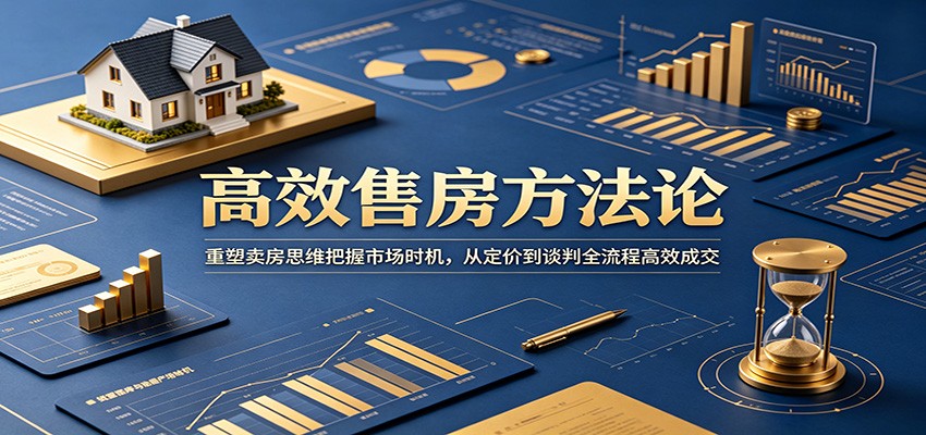 高效售房策略：重塑销售模式，掌握市场时机，实现从定价到成交的全流程高效操作-资源项目网