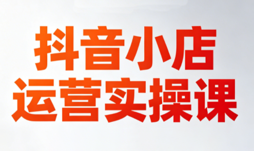 李老师抖音小店运营实操课(更新至2026)-资源项目网