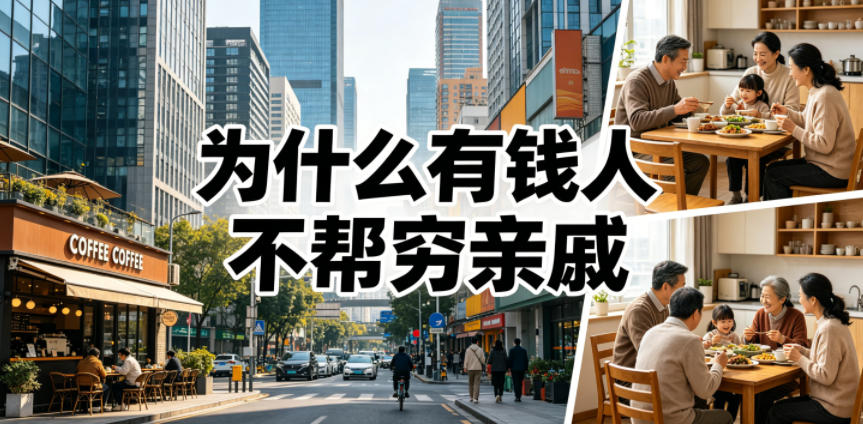 揭秘:为什么富人不援助穷亲戚?-资源项目网
