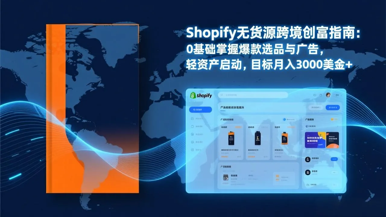 Shopify爆款策略揭秘：选品与广告投放，月销破万实战指南-资源项目网