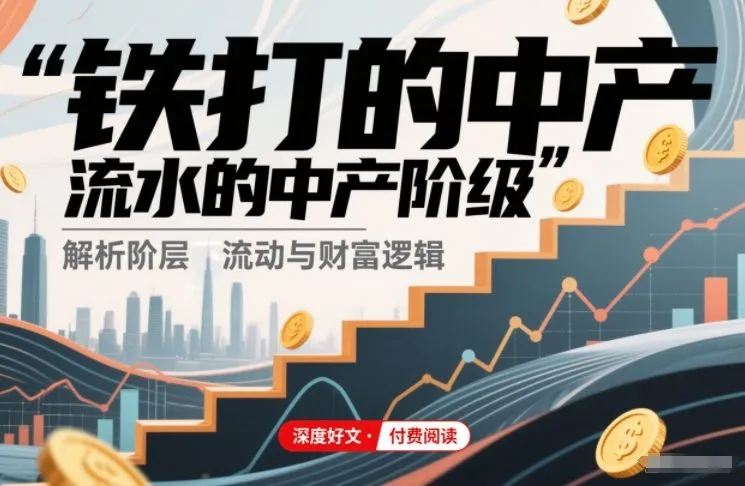 ‘中产阶级的兴衰：铁打的中产，流水的中产阶级’-资源项目网