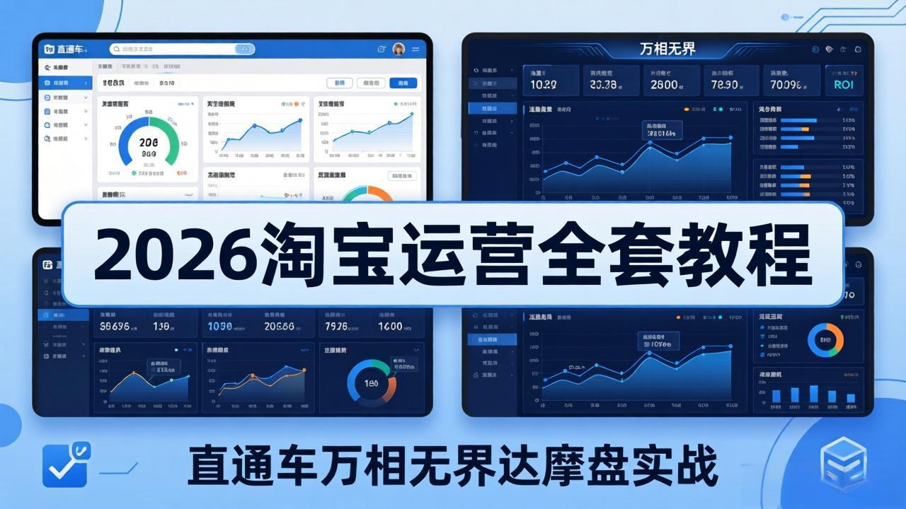 2026年淘宝运营全套教程（更新至5月3日）-资源项目网