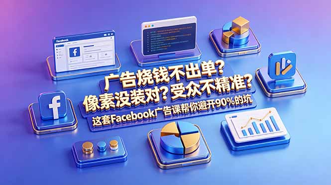 避开Facebook广告90%坑：精准受众与优化像素教程-资源项目网