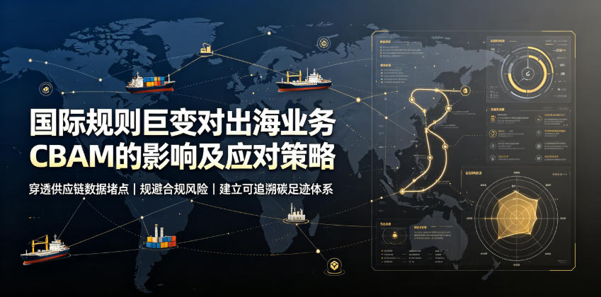 国际规则巨变对出海业务CBAM的影响及应对策略，帮助企业穿透供应链数据堵点，规避合规风险-资源项目网