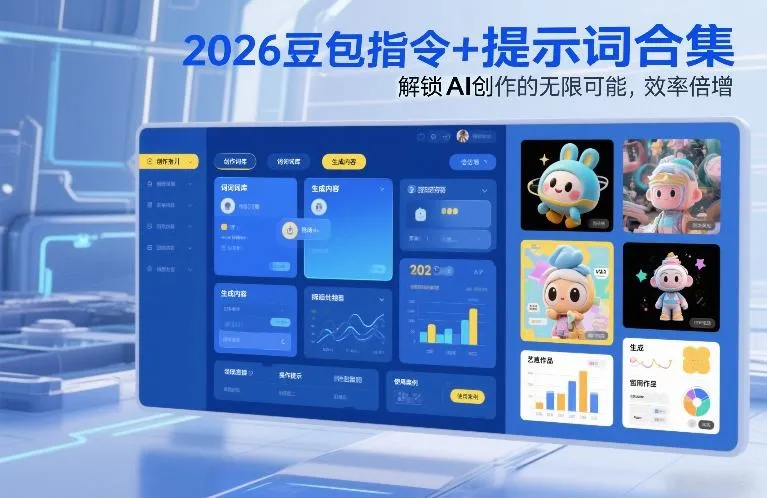 2026豆包指令+提示词合集,AI创作效率倍增-资源项目网