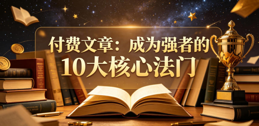 10大核心法门：如何成为强者？-资源项目网