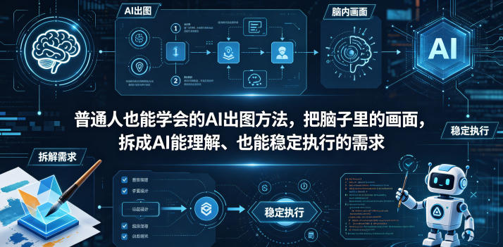 普通人也能掌握的AI出图技巧，将脑中构想转化为AI可理解、稳定执行的需求【文档】-资源项目网