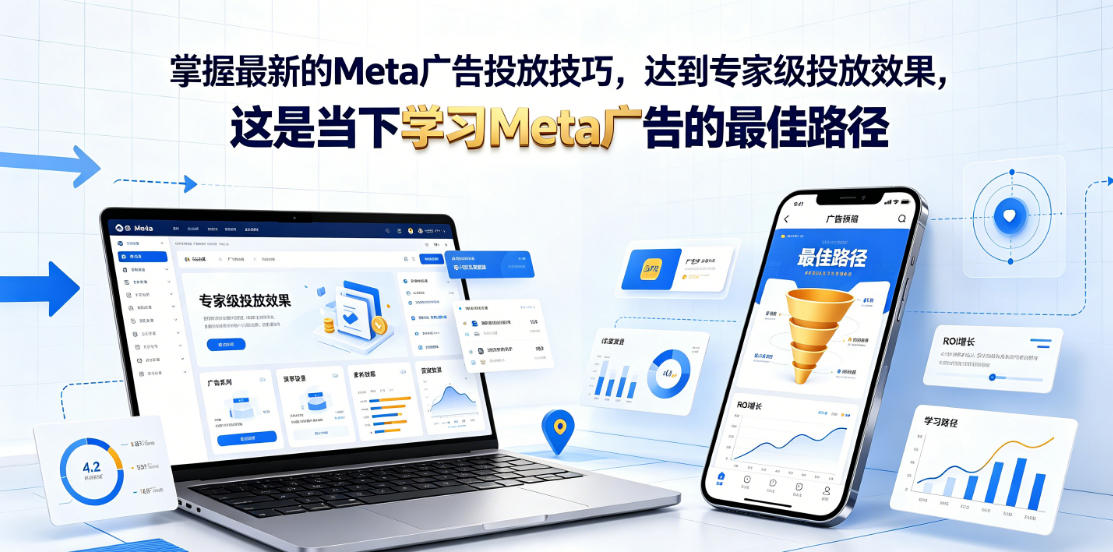 掌握最新Meta广告投放技巧,专家级效果达成,学习Meta广告的最佳路径【原创双语字幕】-资源项目网