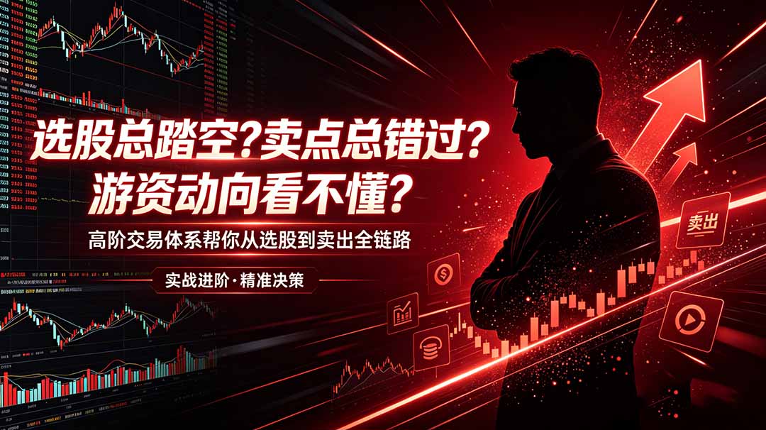 高阶交易体系：从选股到卖出，助你避免踏空与错过卖点-资源项目网