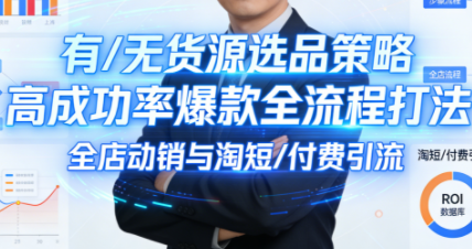 子鹏电商私家班：淘宝运营技巧更新-资源项目网