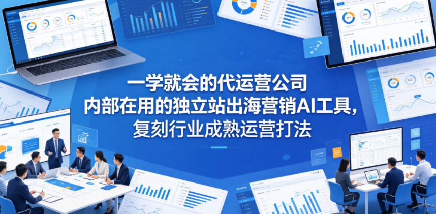 一学就会的独立站出海营销AI工具，代运营公司内部使用，复刻成熟运营策略-资源项目网