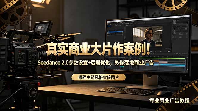 真实商业大片案例解析：Seedance 2.0参数设置与后期优化技巧，助你成功落地商业广告-资源项目网