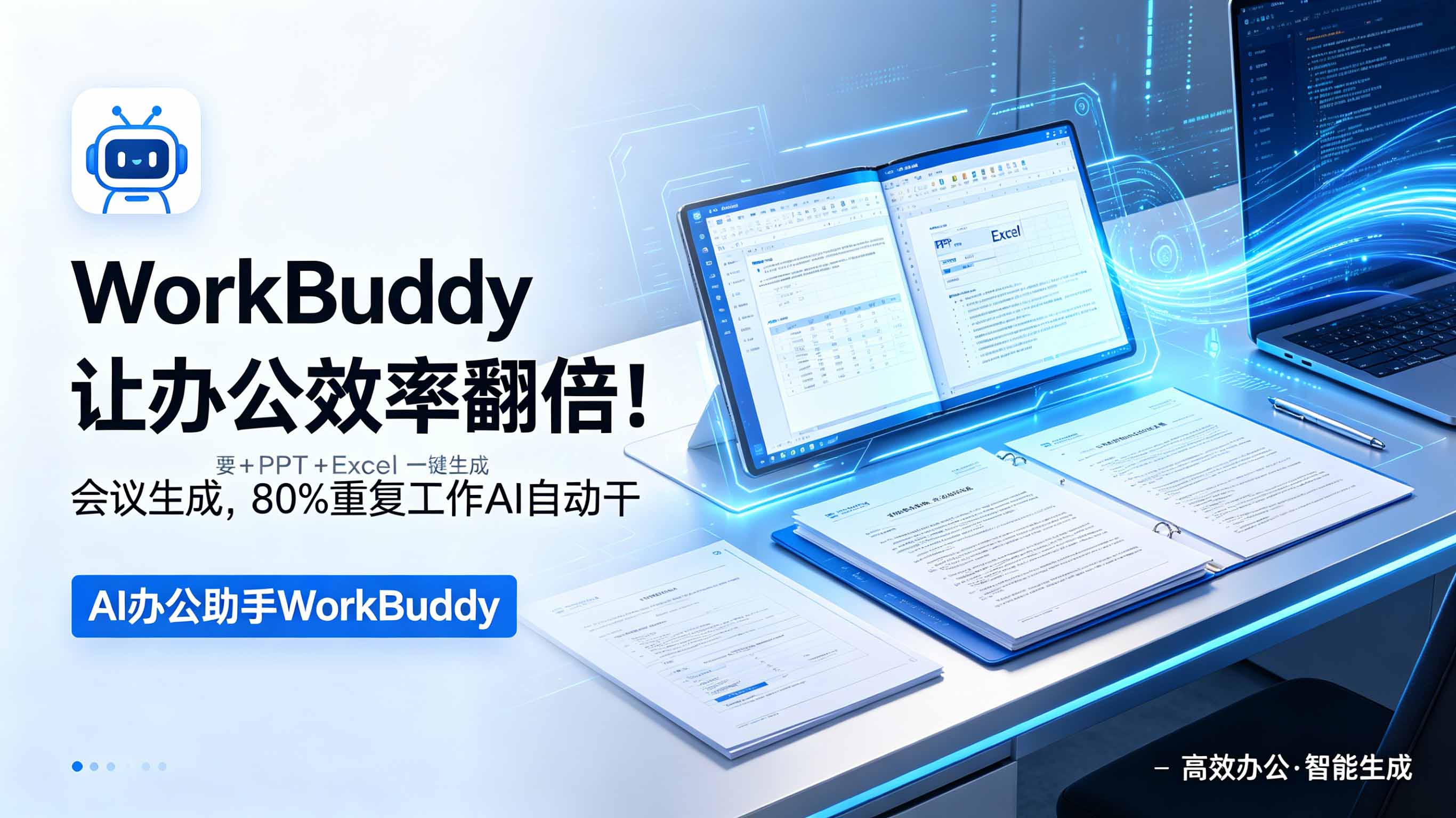 WorkBuddy:提升办公效率,会议纪要、PPT、Excel一键生成,AI自动处理80%重复工作-资源项目网
