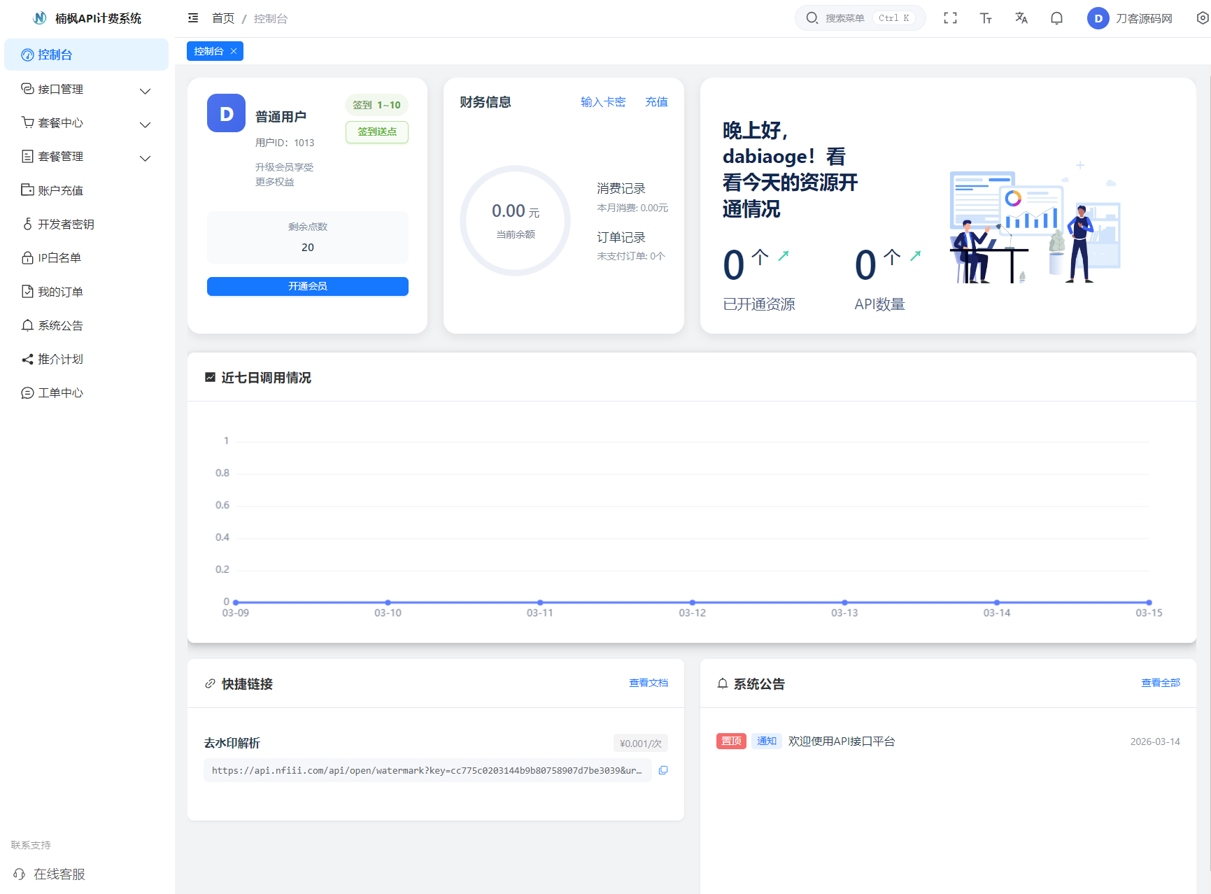 2026全新UI解析计费系统源码教程-资源项目网