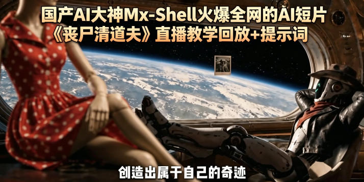 国产AI大神Mx-Shell的《丧尸清道夫》直播教学回放+提示词-资源项目网