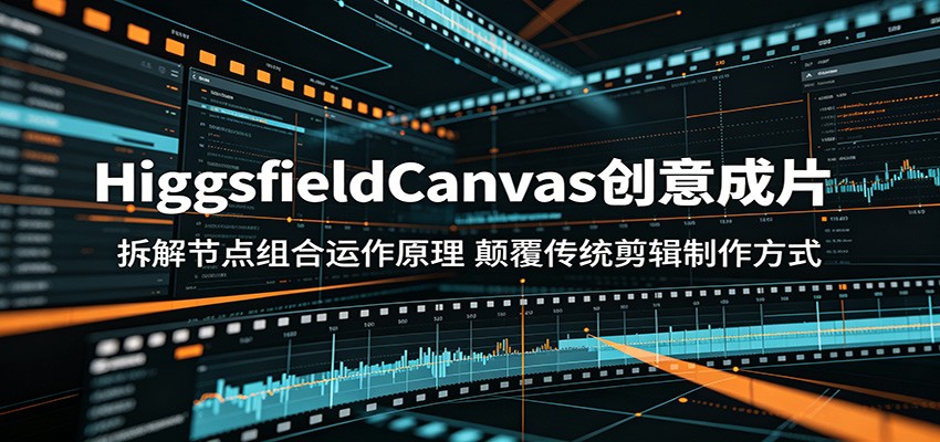 HiggsfieldCanvas创意成片：揭秘**组合剪辑原理，革新传统制作方式-资源项目网