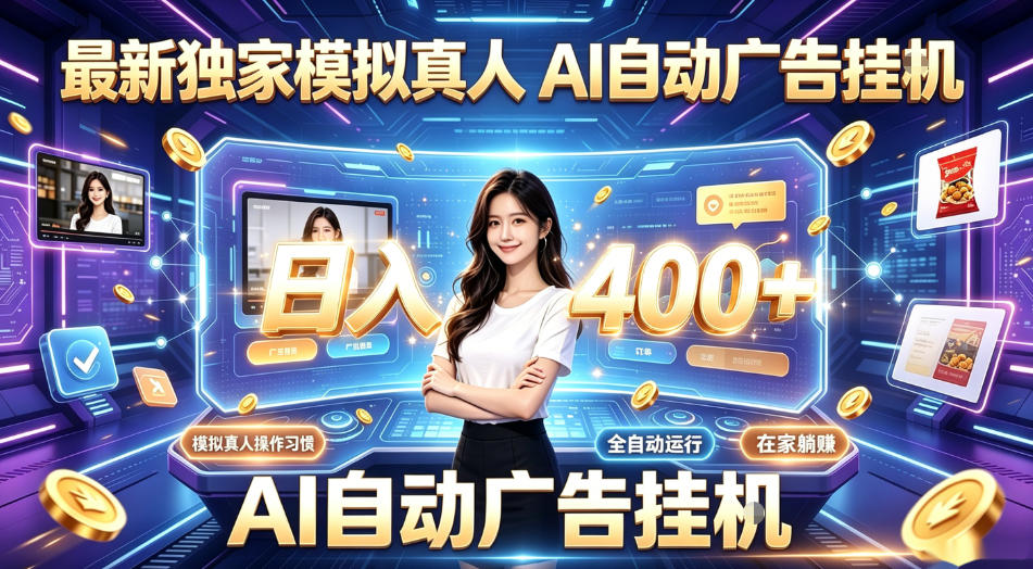 揭秘：最新AI自动挂号系统，日入400+，全程全自动运行-资源项目网