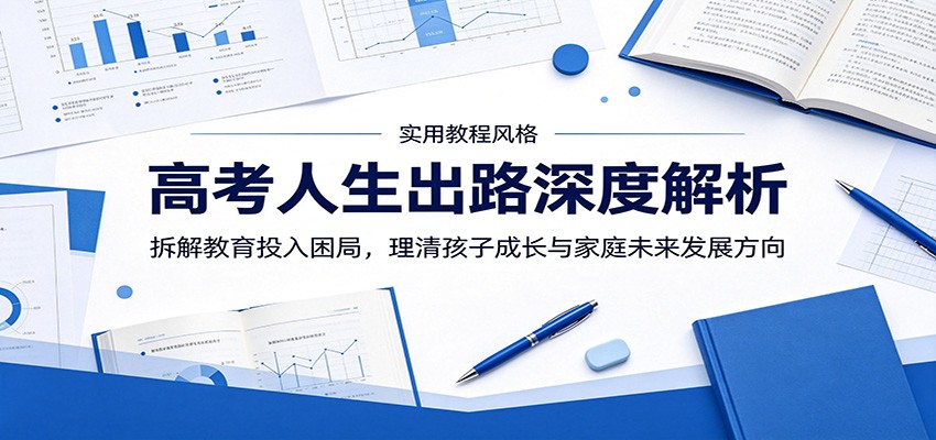 高考后的人生出路:教育投入与家庭未来规划解析-资源项目网