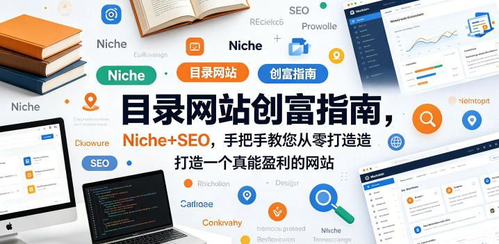 《目录网站创富指南：Niche+SEO，手把手教你打造盈利网站》-资源项目网