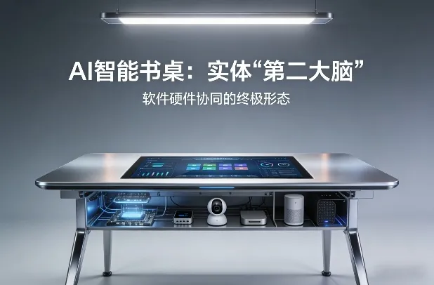AI智能书桌：打造你的实体“第二大脑”，软件硬件协同的终极形态-资源项目网