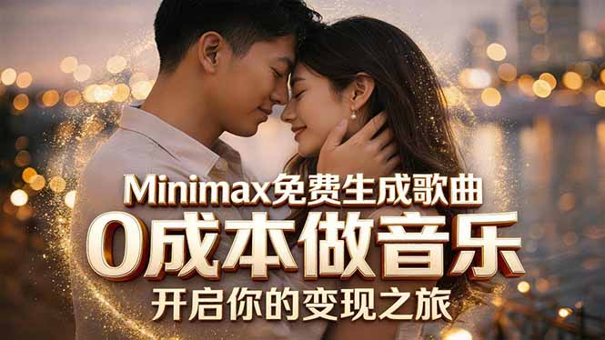 Minimax：0成本说唱流行Lofi一键生成，免费歌曲生成工具-资源项目网