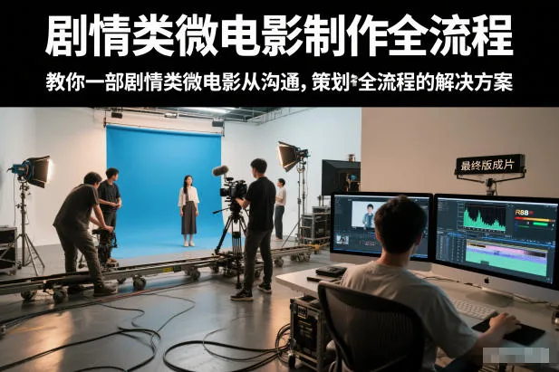 剧情类微电影制作全流程,教你一部剧情类微电影从沟通,策划到拍摄制作全流程的解决方案