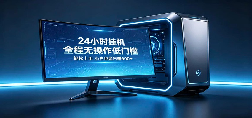 自动跑刀项目，纯挂机赚钱，新手躺赚无忧-资源项目网