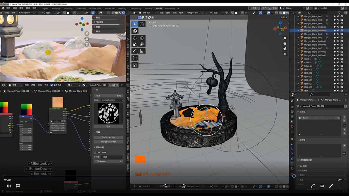 图片[3]-3D卡通建模系统课1.0：从入门到进阶 | ZBrush雕刻+Blender渲染，10章覆盖完整工作流-资源项目网