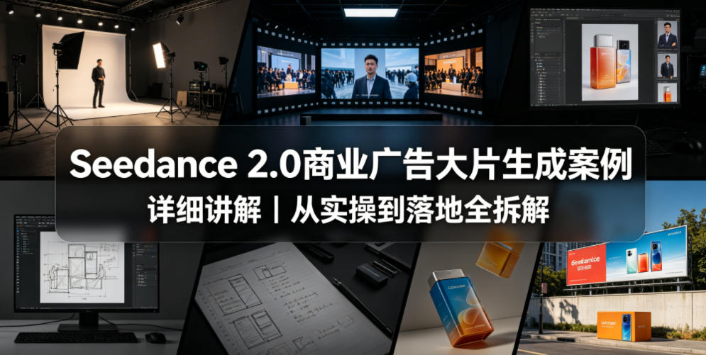 Seedance 2.0商业广告大片生成案例详解：实操到落地全解析-资源项目网