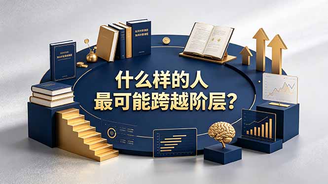 跨越阶层：五种特质助普通人成功跃升-资源项目网