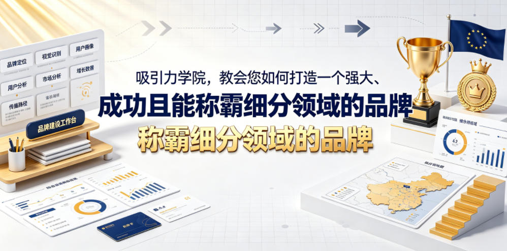吸引力学院揭秘：打造强大品牌，成功占领细分市场-资源项目网